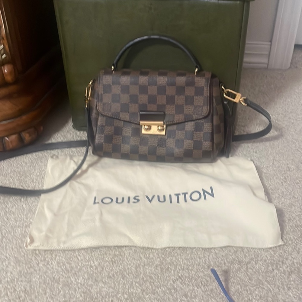 Authentic Louis Vuitton Ebene Croisette - Picture 1 of 14